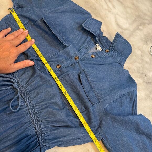 Speed Limit MPH Denim Mini Dress. Size Medium - Picture 9 of 14